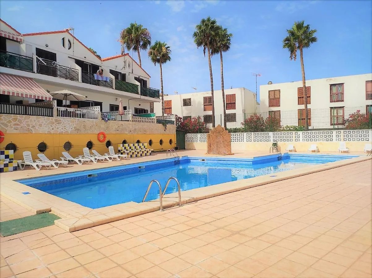 Ferienhaus Bungalow In Altamar Complex Arona  Spanien